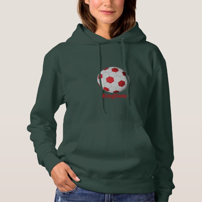 England Fußball Hoodie (Vorderseite)