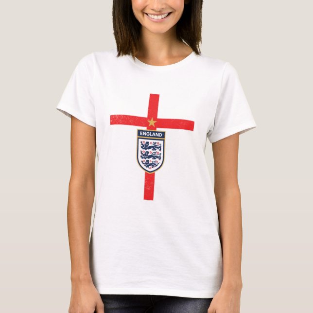 England Fußball Jersey 2020 Fußball-Team 2021 T-Shirt (Vorderseite)