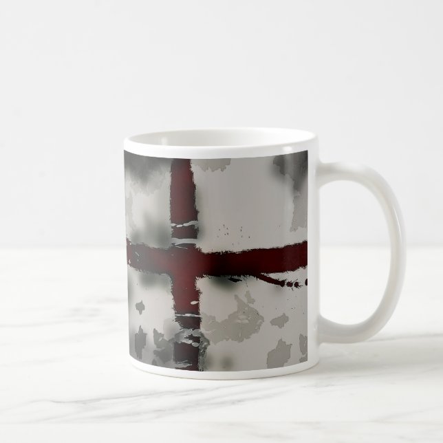 England-Fußball Kaffeetasse (Rechts)