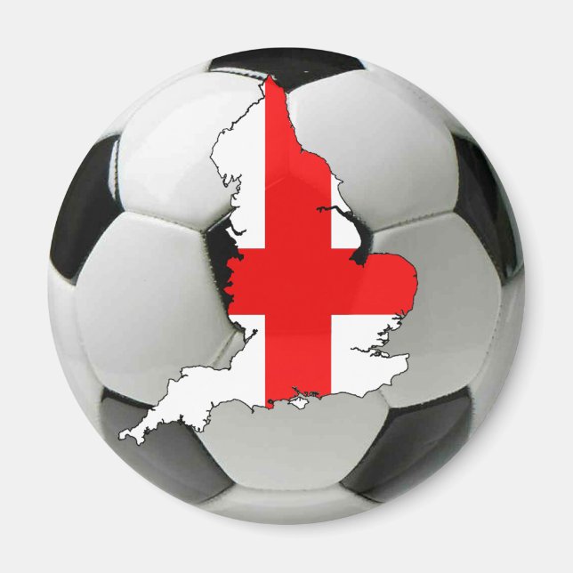 England Fußball Magnet (Vorne)