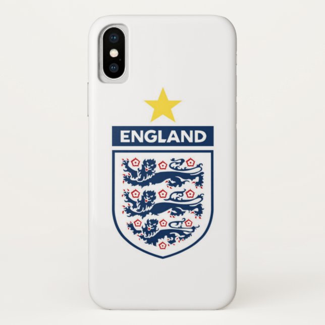 England-Fußball-Telefon-Kasten Case-Mate iPhone Hülle (Rückseite)
