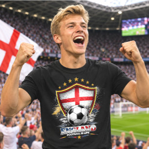 England Fußballfan St George Football Weltmeisters T-Shirt