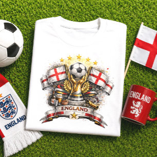 England Fußballfan St George Football Weltmeisters T-Shirt