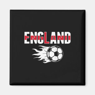 England Fußballfans Trikot - Englische Flagge Fußl Magnet