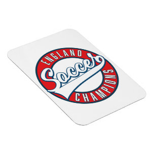 England Fußballmeister-Logo Magnet