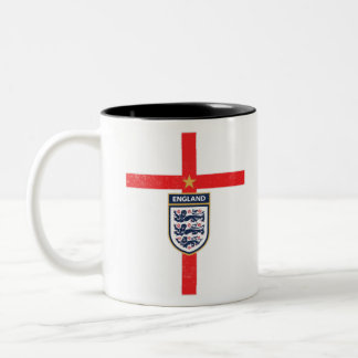 England Fußballtrikot 2020 2021 Fußballmannschaft Zweifarbige Tasse