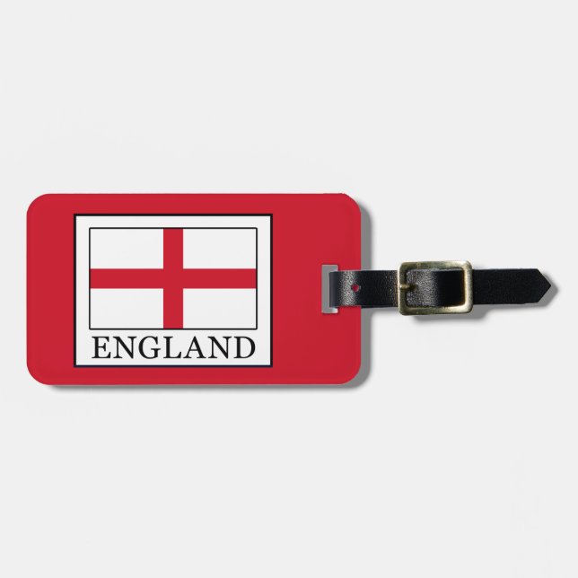  England Gepäckanhänger (Vorderseite horizontal)