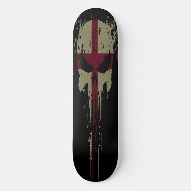 England Grunge Skateboard (Vorderseite)