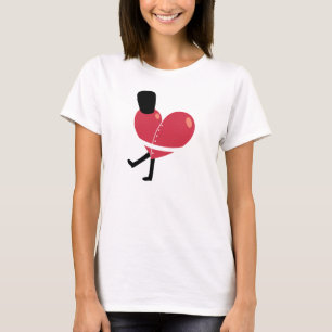 England-Herz-königliches Schutz-Shirt T-Shirt