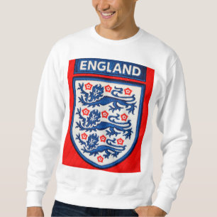 England International Fußballvereins-Abzeichen T-S Sweatshirt