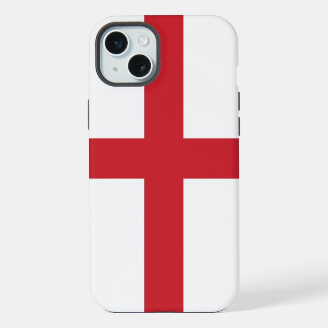 England iPhone 15 Plus Hülle (Rückseite)