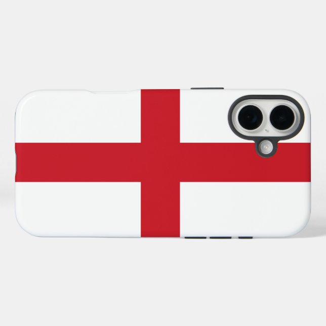 England iPhone 16 Plus Hülle (Rückseite (Horizontal))