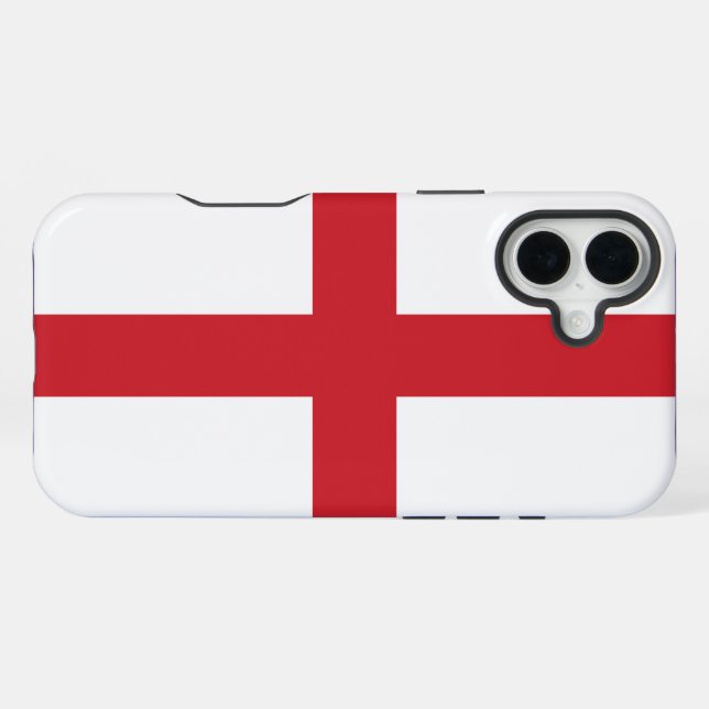 England iPhone 16 Plus Hülle (Rückseite (Horizontal))