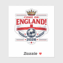 England Komm schon England 2026 Fußballfan