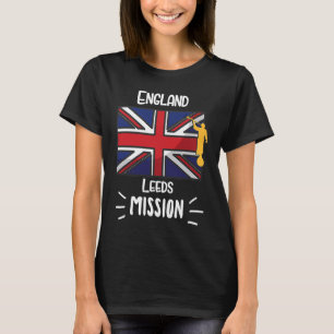 England Leeds Mormon LDS Mission Missionar T-Shirt