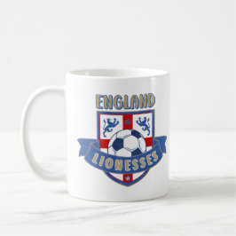 England Lionesses Soccer Crest (#02) Mug