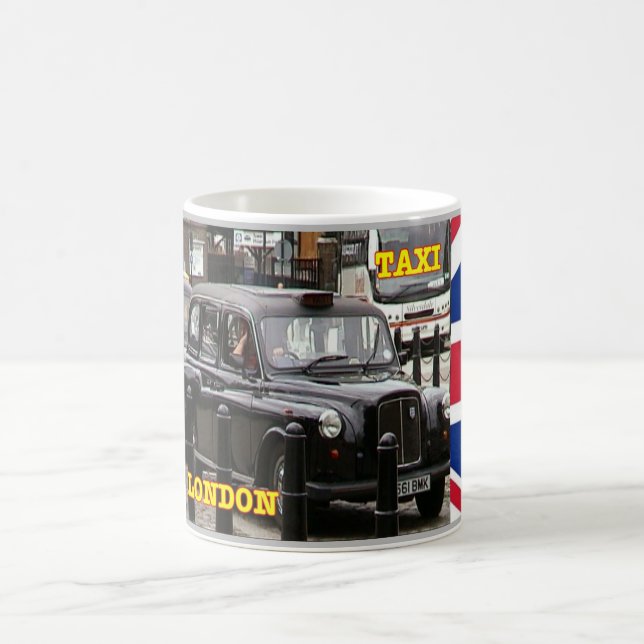 England - London - Black Cap Taxi - Kaffeetasse (Mittel)