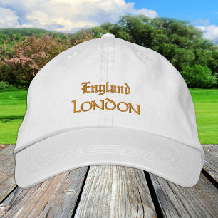 England & LONDON Fashion UK / Englisch Patrioten Bestickte Baseballkappe