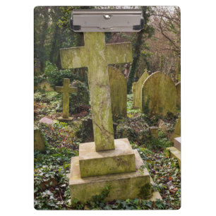 England, London, Highgate Friedhof, Gravesite Klemmbrett