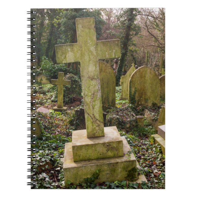 England, London, Highgate Friedhof, Gravesite Notizblock (Vorderseite)