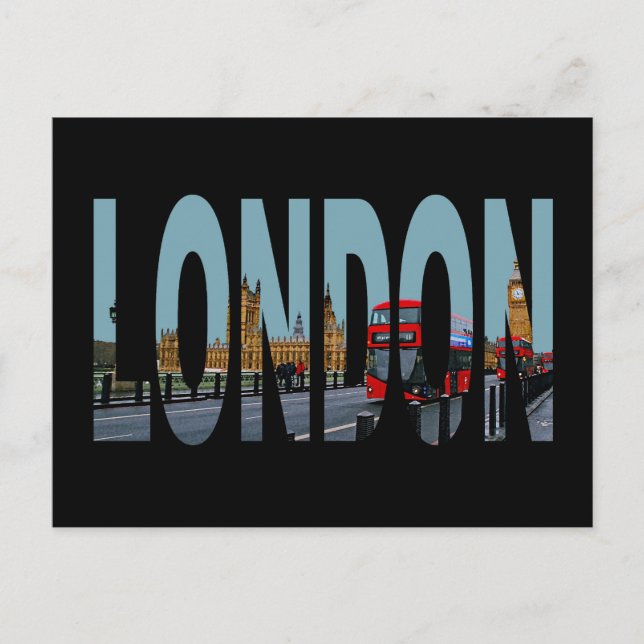 England London Postkarte (Vorderseite)