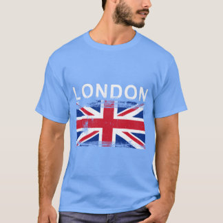England London Stadtflagge Familie T-Shirt