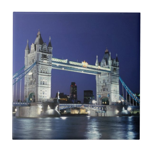 England, London, Tower Bridge 3 Fliese (Vorderseite)