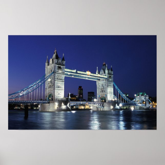 England, London, Tower Bridge 3 Poster (Vorne)