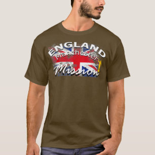 England Manchester Mormon LDS Mission Missionar T-Shirt