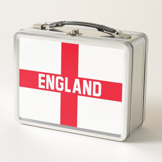 England Metall Brotdose (Vorderseite)