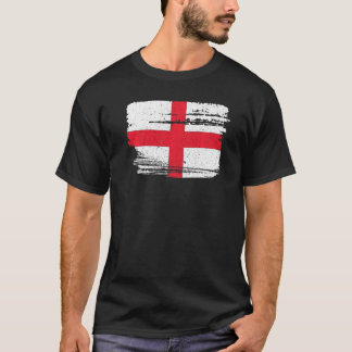 England National Flag Vintag erschüttert Großbrita T-Shirt