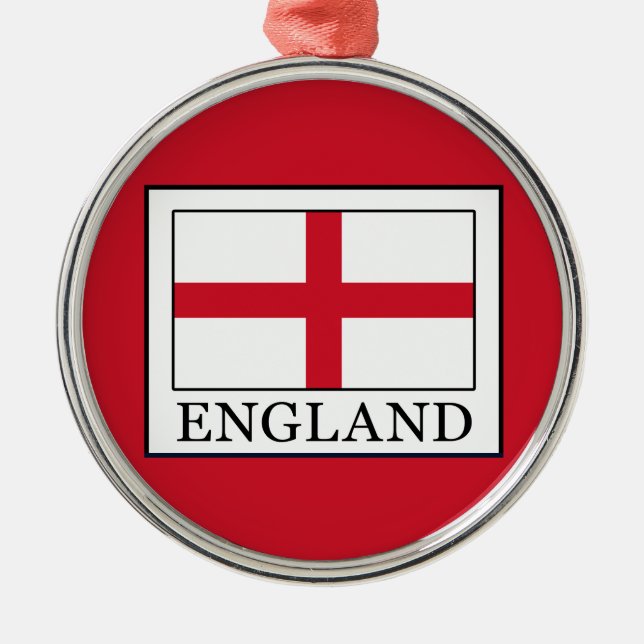 England Ornament Aus Metall (Vorne)
