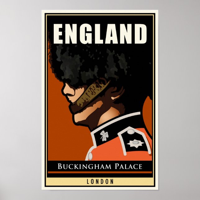 England Poster (Vorne)