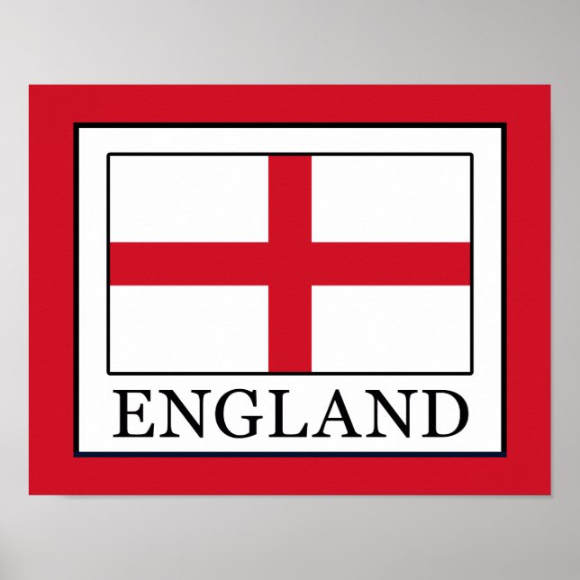 England Poster (Vorne)