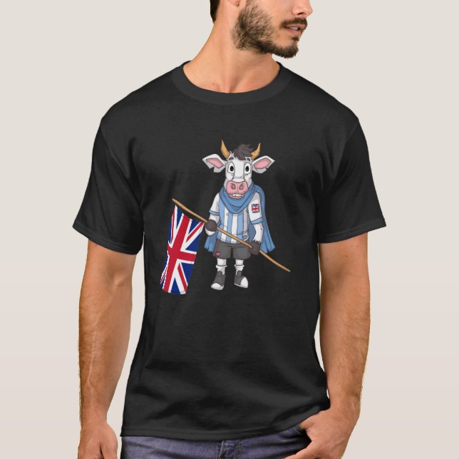 England-Rind-Fans T-Shirt (Vorderseite)