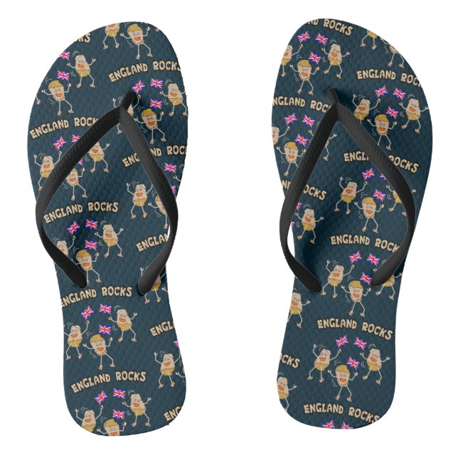 England Rocks Flip Flops (Fußbett)