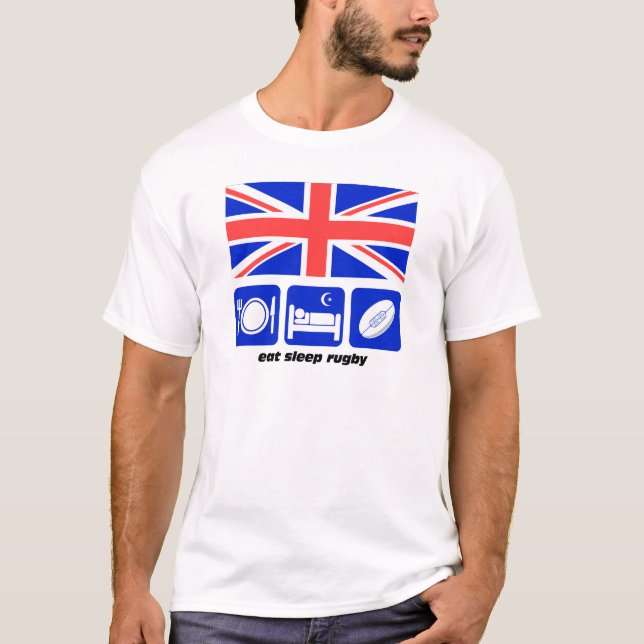 England-Rugby T-Shirt (Vorderseite)