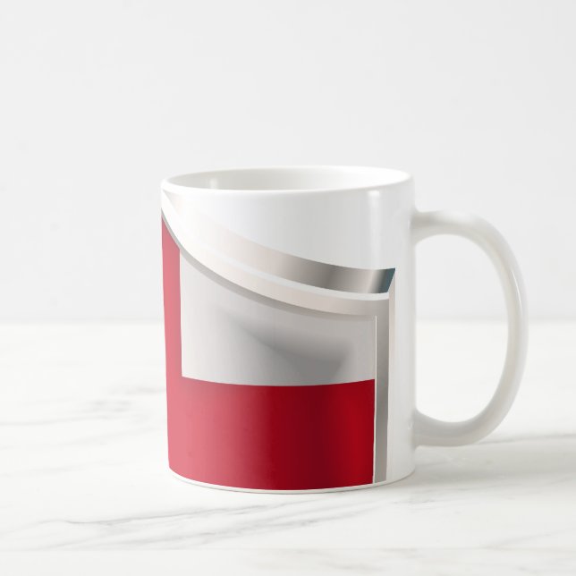 England-Schild Kaffeetasse (Rechts)