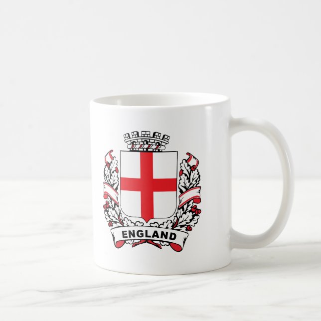 England-Schild Kaffeetasse (Rechts)