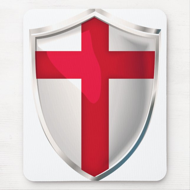 England-Schild Mousepad (Vorne)