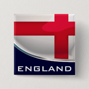 England Shield Button
