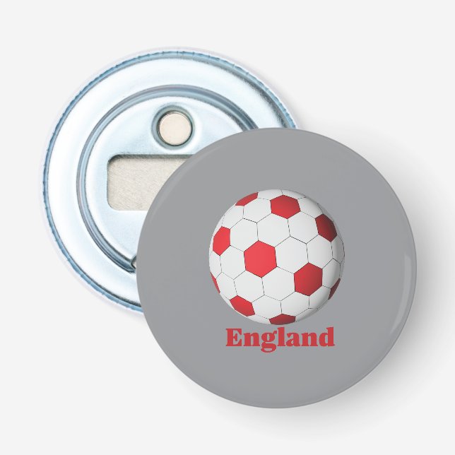 England Soccer, Flaschenöffner (Vorderseite)