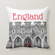 England Soldier Cushion
