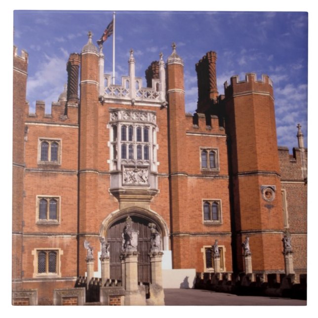 England, Surrey, Hampton Court Palace.3 Fliese (Vorderseite)