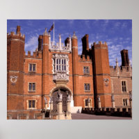 England, Surrey, Hampton Court Palace. 3
