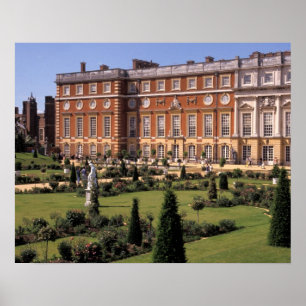 England, Surrey, Hampton Court Palace. Poster