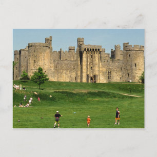 England, Sussex, Bodiam-Schloss. 2 Postkarte