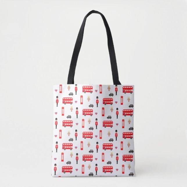 England-Symbol-Muster Tasche (Vorderseite)