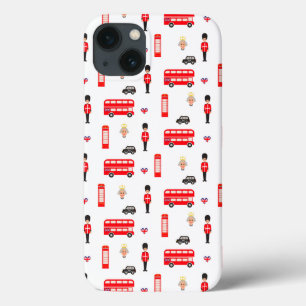 England Symbols Pattern Case-Mate iPhone Hülle