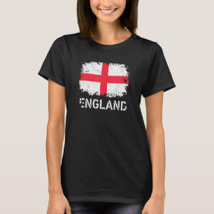 England T-Shirt Britische Flagge Souvenir Kostüm L